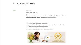 
                            12. Opportuntity - Gold Transmit