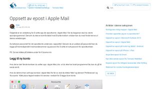 
                            6. Oppsett av epost i Apple Mail – SYSE Kundeservice