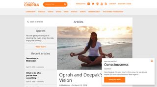 
                            8. Oprah and Deepak's Shared Vision In Meditation - DeepakChopra ...