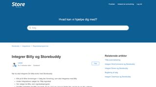 
                            12. Opret en adgangsnøgle i Billy - Storebuddy