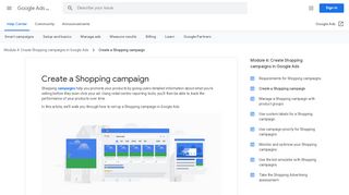 
                            6. Opret en Shopping-kampagne - Gamle - Hjælp til Google Ads