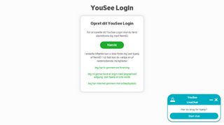 
                            2. Opret et YouSee Login - youSee logo
