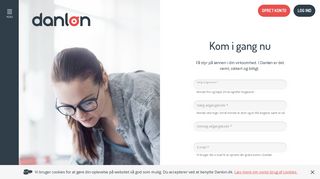 
                            3. Opret gratis konto - Danløn billigt lønsystem