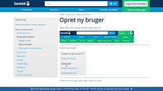 
                            9. Opret ny bruger - Sanistål