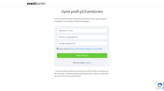 
                            4. Opret profil på Eventzonen.dk