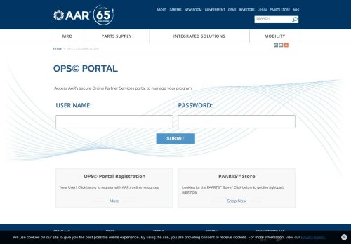 
                            2. OPS© Portal | AAR Corporate