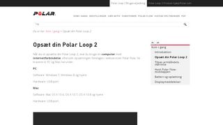 
                            8. Opsæt din Polar Loop 2 - Support | Polar