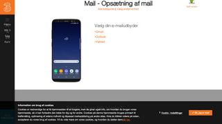 
                            5. Opsætning af mail - Samsung Galaxy S8 | Hjælp - 3