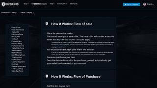 
                            3. OPSkins.com | FAQ's for Help Buying, Selling and Trading Skins