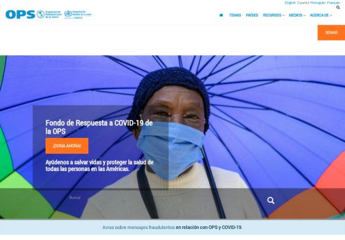 
                            10. OPS/OMS - Inicio - Pan American Health Organization