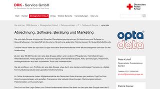 
                            6. opta data – DRK-Service - DRK-Service GmbH