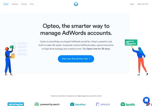 
                            10. Opteo AdWords Tool - Automate Your AdWords Day To Day
