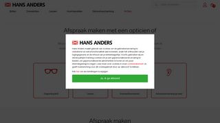 
                            2. Opticien of audicien: maak een gratis afspraak! | Hans Anders