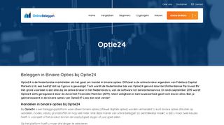 
                            2. Optie24 - Onlinebeleggen.nl