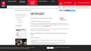 
                            1. Optifleet - GESTION DE FLOTTE - Renault Trucks FRANCE