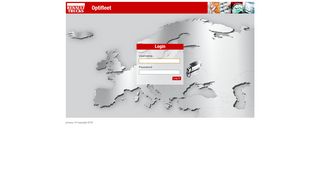 
                            2. Optifleet (Login Page)