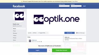 
                            8. Optik.one - Home | Facebook
