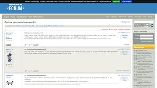 
                            5. Optima username/password (Razni mrežni problemi) @ Bug Online Forum