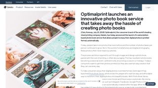 
                            12. Optimalprint launches an innovative photo book service that takes ...