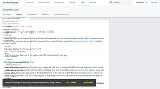
                            5. Optimize your app for autofill | Android Developers