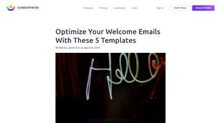 
                            11. Optimize Your Welcome Emails With These 5 Templates - ...