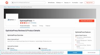 
                            13. OptimizePress Reviews 2018 | G2 Crowd