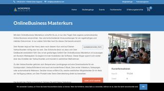 
                            9. OptimizePress Videomasterkurs - WordPress Akademie