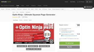
                            12. OptIn Ninja - Ultimate Squeeze Page Generator by ... - CodeCanyon