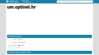 
                            5. OptiNET UM :: Prijavi se - um.optinet.hr | IPAddress.com