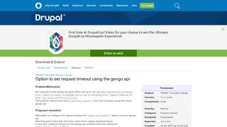 
                            9. Option to set request timeout using the gengo api [ ...