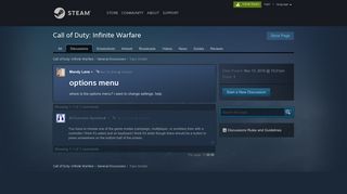 
                            3. options menu :: Call of Duty: Infinite Warfare ... - Steam Community