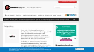 
                            7. Optivo GmbH | E-Commerce Magazin