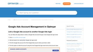 
                            10. Optmyzr — Google Ads Account Management in Optmyzr