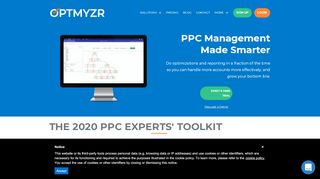 
                            12. Optmyzr: Leading AdWords Optimization Solutions and Automated Tools