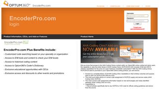 
                            1. Optum360 EncoderPro.com - Login