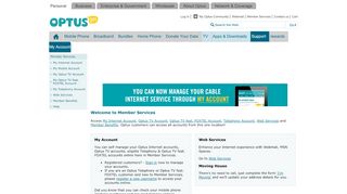 
                            13. Optus myZOO - Member Services