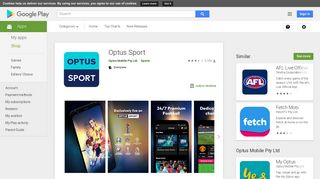 
                            7. Optus Sport - Apps on Google Play