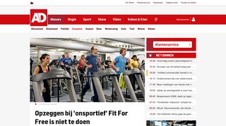 
                            12. Opzeggen bij 'onsportief' Fit For Free is niet te doen | Economie | AD.nl