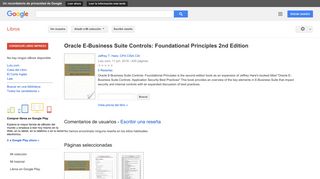 
                            7. Oracle E-Business Suite Controls: Foundational Principles 2nd Edition