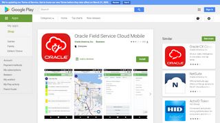 
                            7. Oracle Field Service Cloud Mobile - Aplicaciones en Google Play