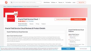 
                            10. Oracle Field Service Cloud Reviews 2019 | G2 Crowd