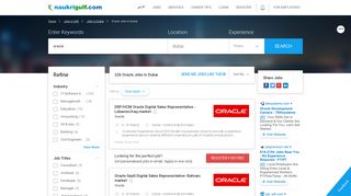 
                            12. Oracle jobs in Dubai - 227 Vacancies in Feb 2019 - Naukrigulf.com