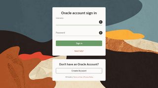 
                            4. Oracle Login - Single Sign On