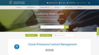 
                            9. Oracle Primavera Contract Management - Loadspring