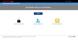 
                            2. Oracle Software Delivery Cloud