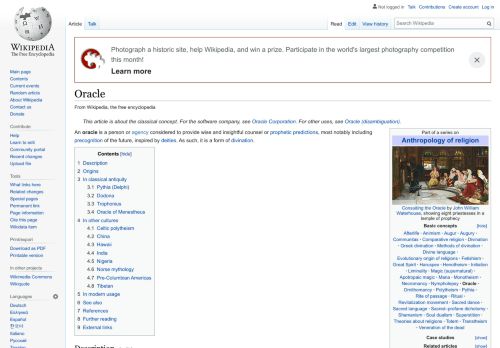 
                            10. Oracle - Wikipedia