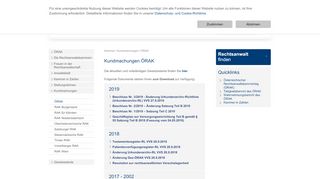 
                            3. ÖRAK - rechtsanwaelte.at