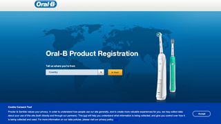 
                            3. Oral-B Product Registration