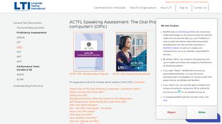 
                            5. Oral Proficiency Interview by Computer (OPIc)