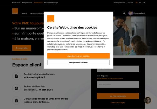 
                            7. Orange Business en Belgique - Solutions télécom pour entreprises